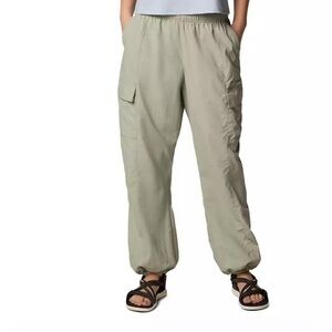 NWT Columbia Women's Light Sandler Parachute Pants Joggers Sz XL $55